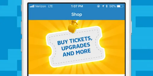 App Feature Purchase Tickets